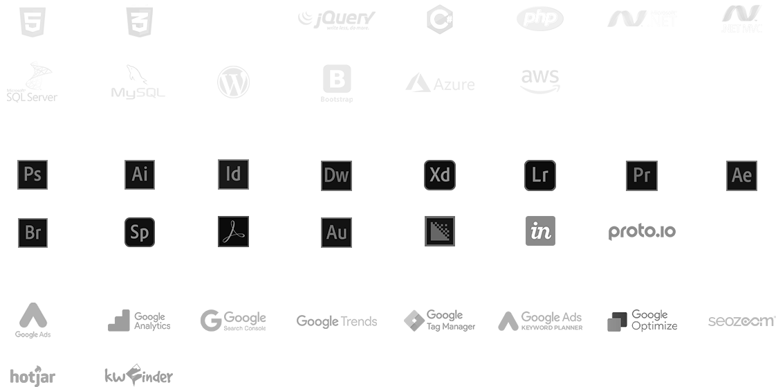 Le tecnologie che utilizziamo