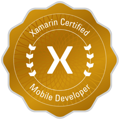 Xamarine Certified Mobile Developer